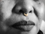 Solid Gold Septum Ring of Abundance | Made-to-Order