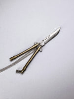 Balisong "Butterfly Knife" Pendant